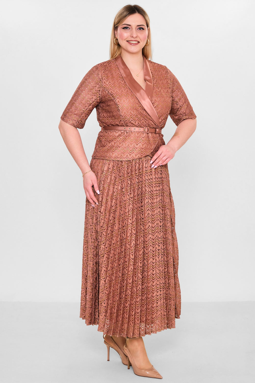 Myraang - Plus Size Suit (MRG26Y08-8460) - 8690200143212