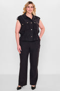 Laluce - Plus Size Trousers (L2.Y26.PNT.2P224) - 8690200143380