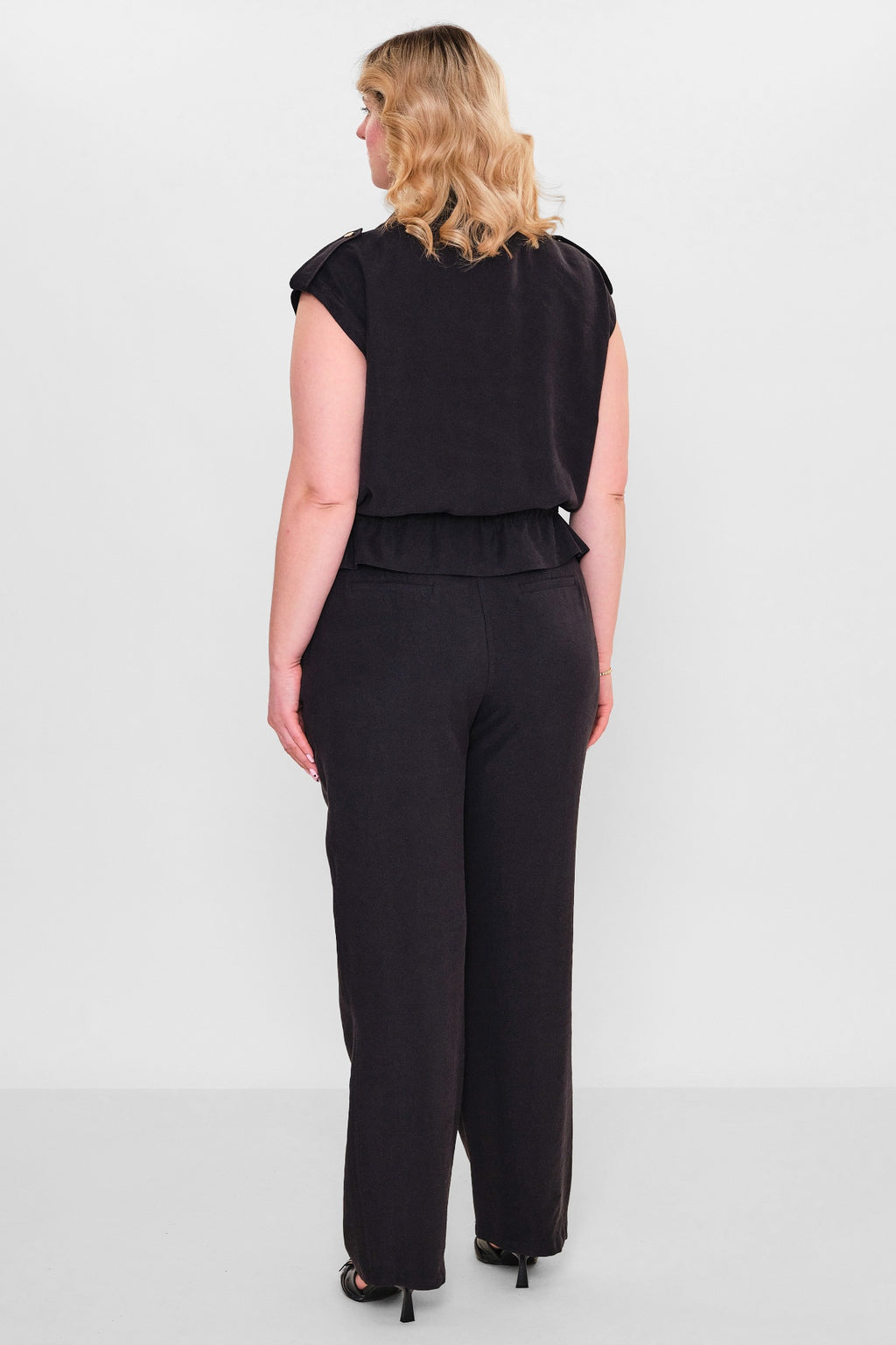 Laluce - Plus Size Trousers (L2.Y26.PNT.2P224) - 8690200143380