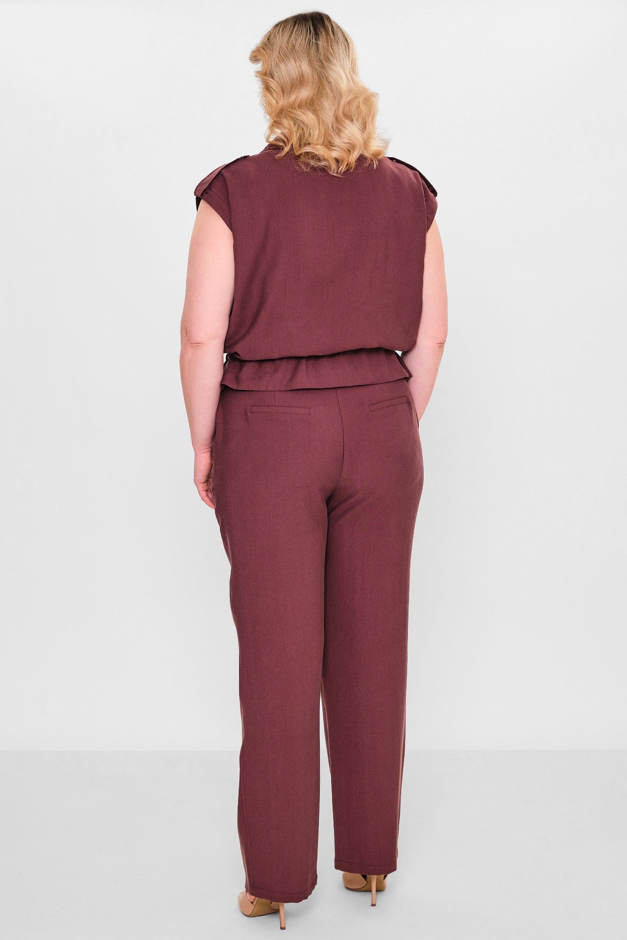 Laluce - Plus Size Trousers (L2.Y26.PNT.2P224) - 8690200143410
