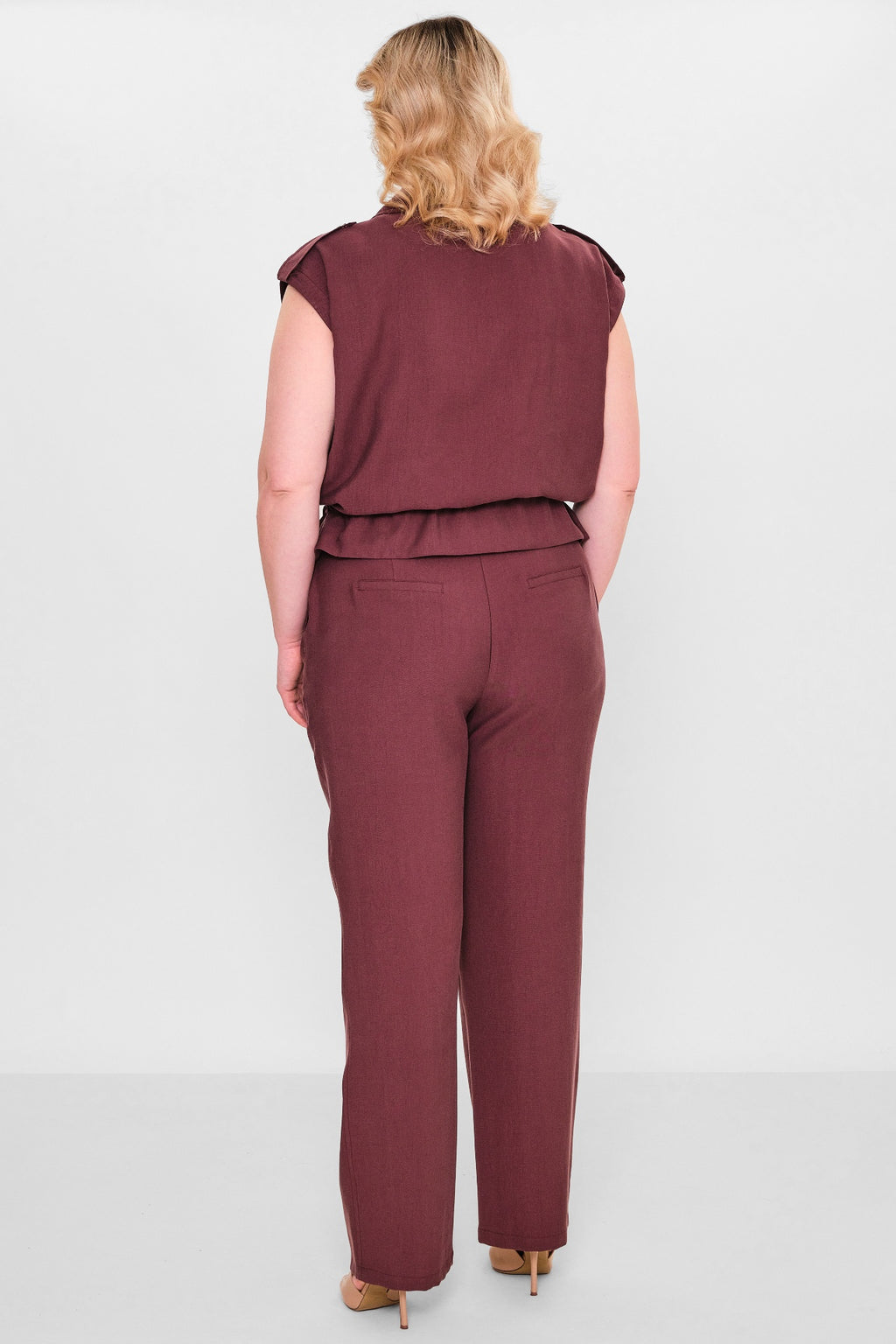 Laluce - Plus Size Trousers (L2.Y26.PNT.2P224) - 8690200143410