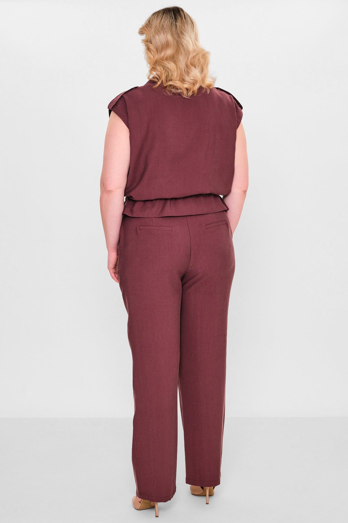 Laluce - Plus Size Trousers (L2.Y26.PNT.2P224) - 8690200143410