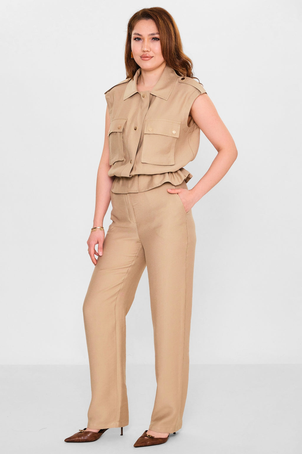 Qm - Plus Size Trousers (QM.Y26.PNT.QP202) - 8690200143496