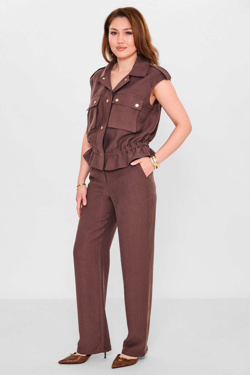 Qm - Plus Size Trousers (QM.Y26.PNT.QP202) - 8690200143502