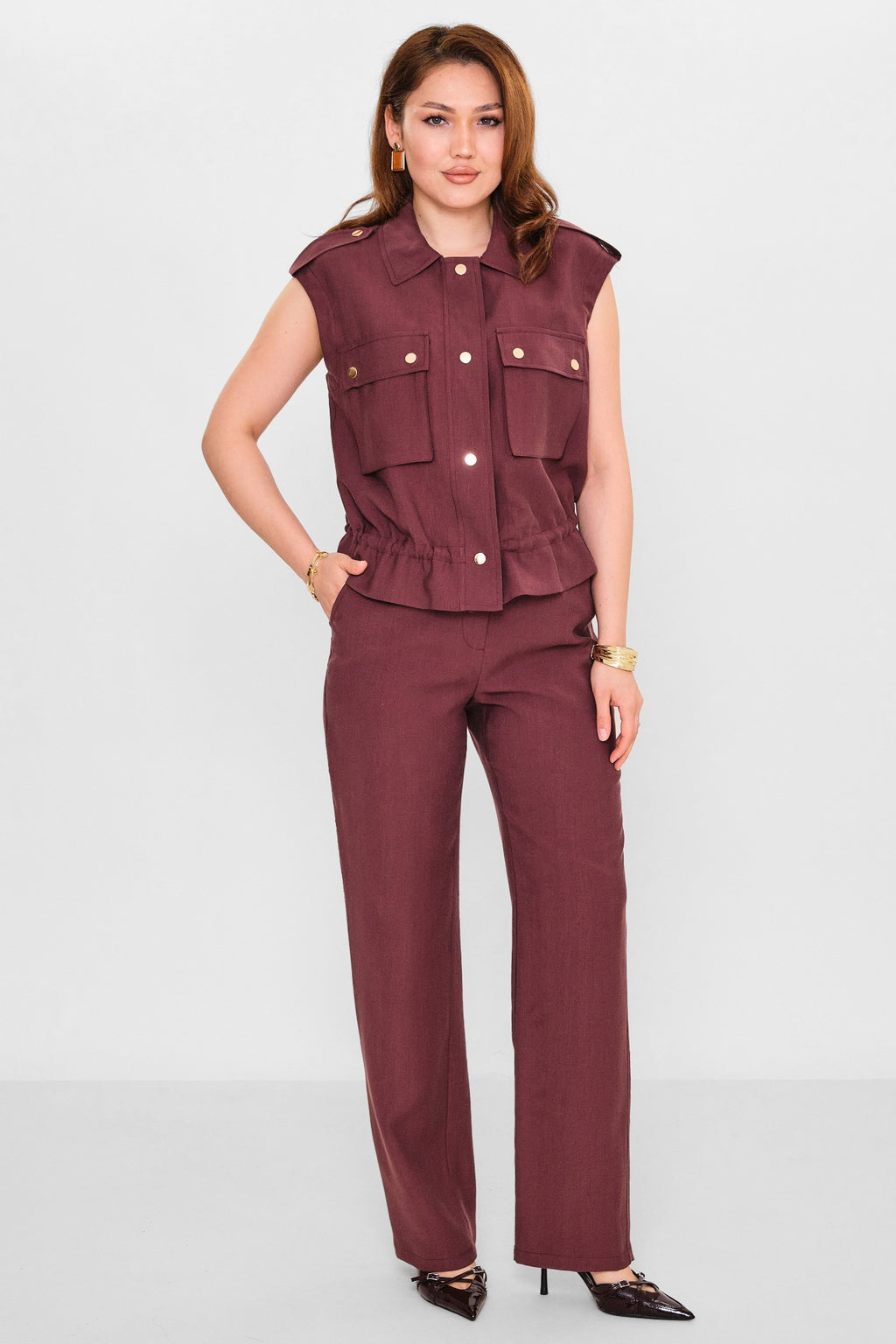 Qm - Plus Size Trousers (QM.Y26.PNT.QP202) - 8690200143519