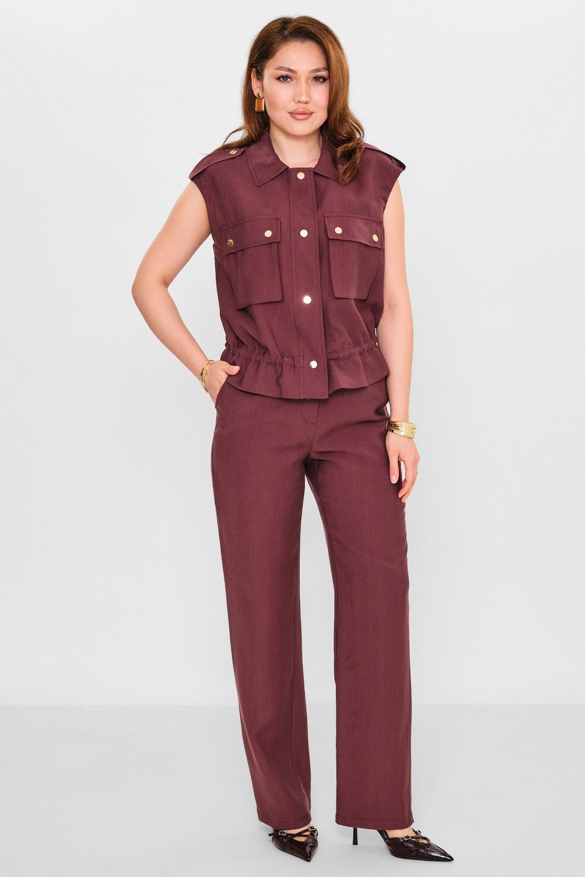 Qm - Plus Size Trousers (QM.Y26.PNT.QP202) - 8690200143519