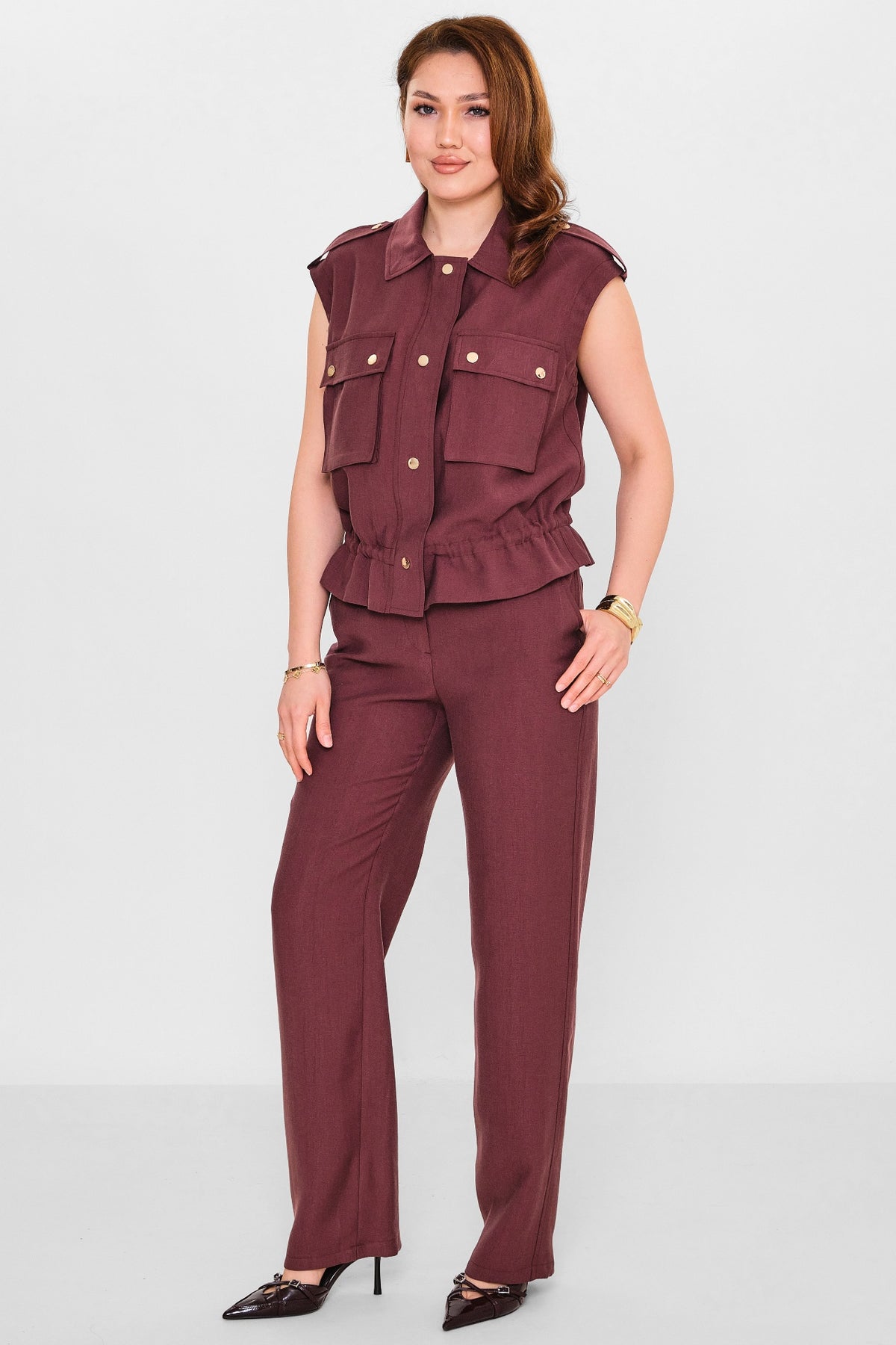 Qm - Plus Size Trousers (QM.Y26.PNT.QP202) - 8690200143519