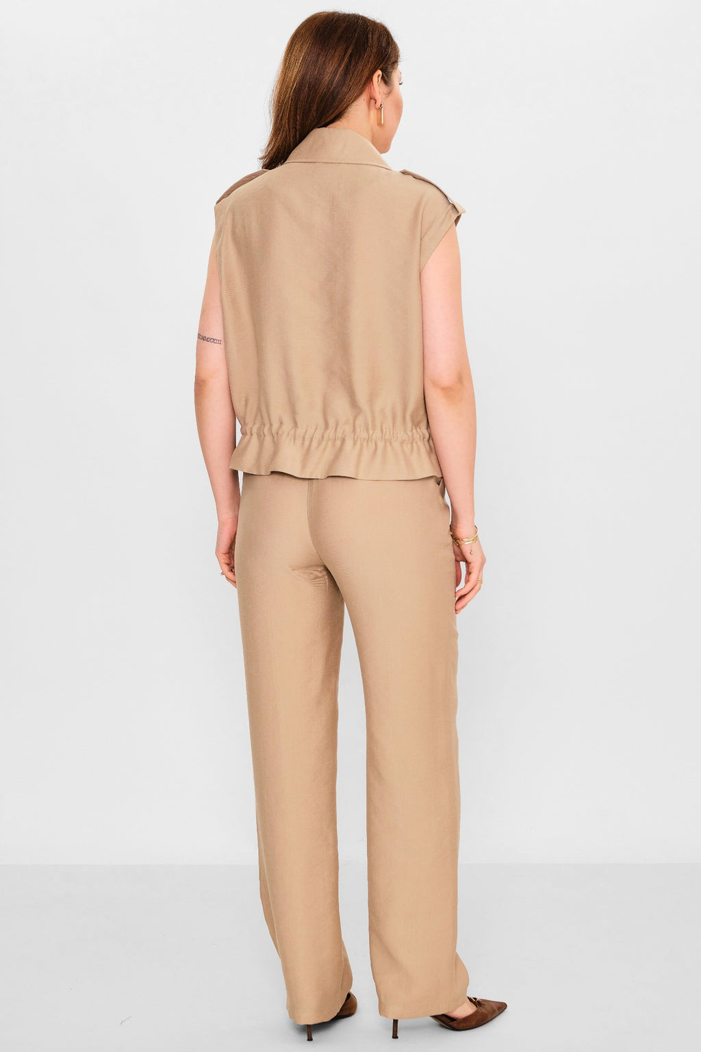 Qm - Plus Size Waistcoat (QM.Y26.TK.QY24) - 8690200143557