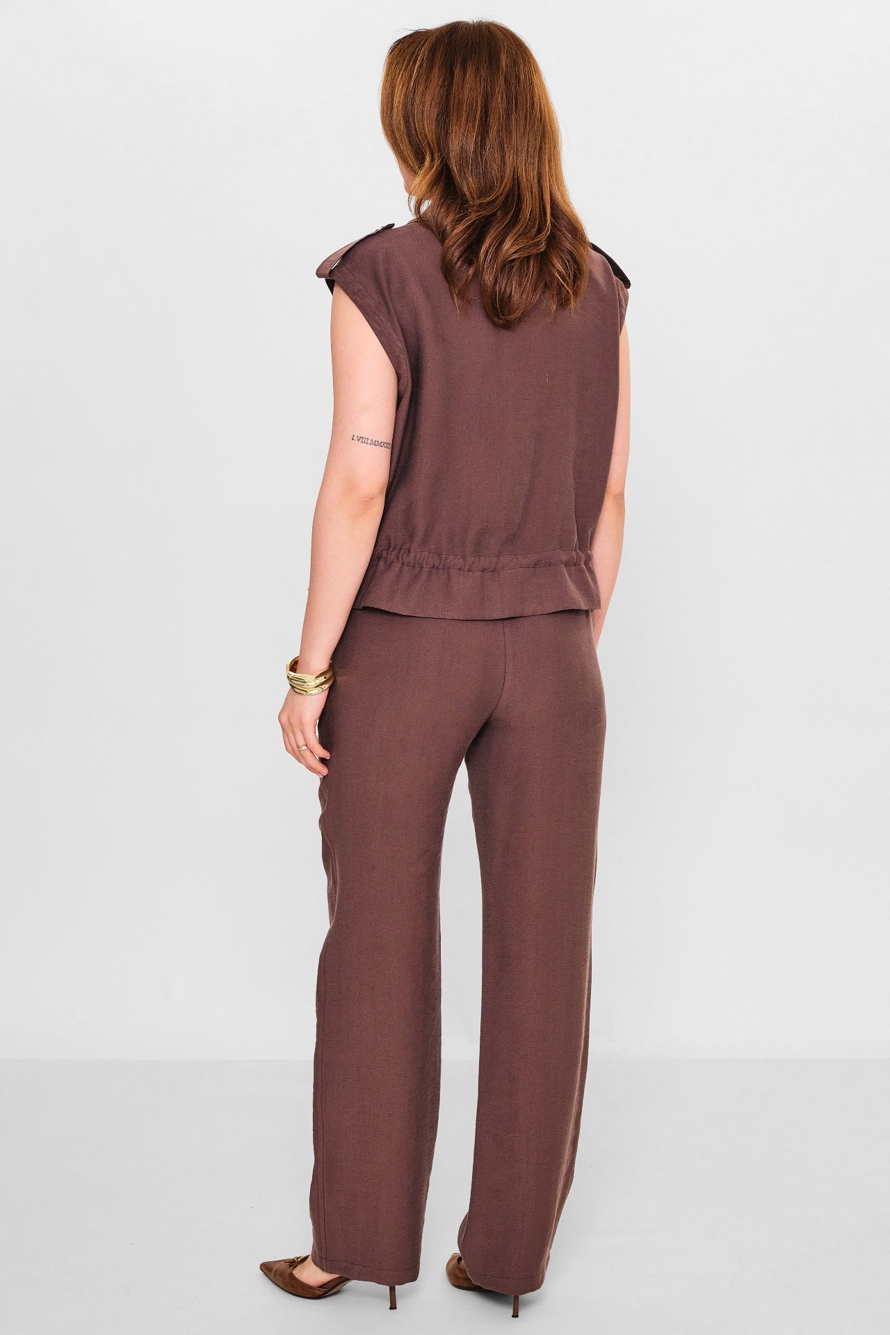 Qm - Plus Size Waistcoat (QM.Y26.TK.QY24) - 8690200143564