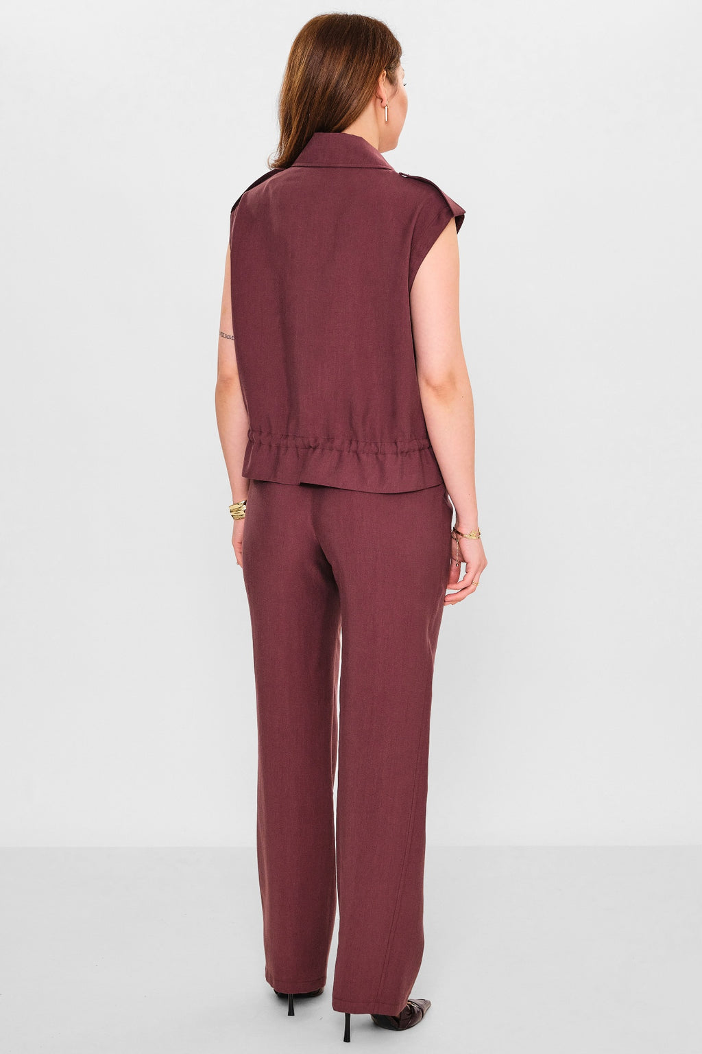 Qm - Plus Size Waistcoat (QM.Y26.TK.QY24) - 8690200143571