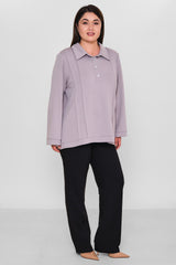 Kifayet - Extended Plus Size Shirt (KFY26Y23706-01) - 8690200143601