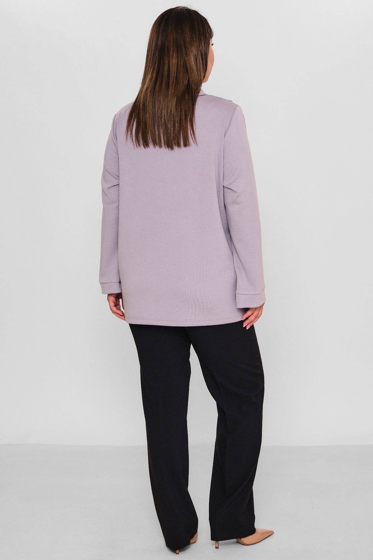 Kifayet - Extended Plus Size Shirt (KFY26Y23706-01) - 8690200143601