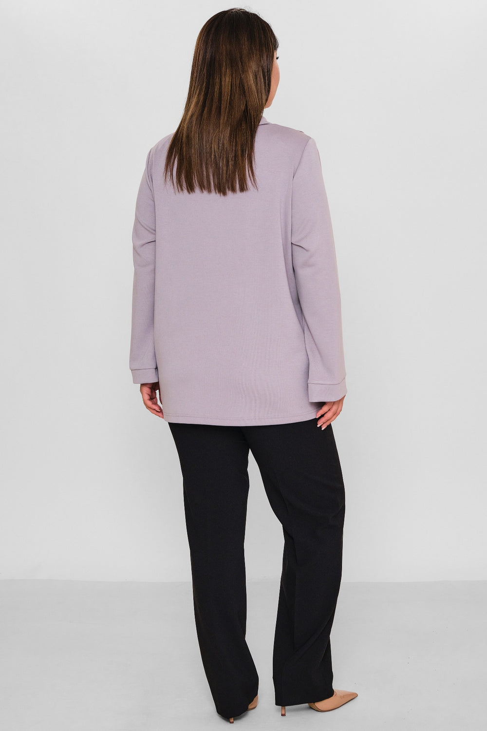 Kifayet - Extended Plus Size Shirt (KFY26Y23706-01) - 8690200143601
