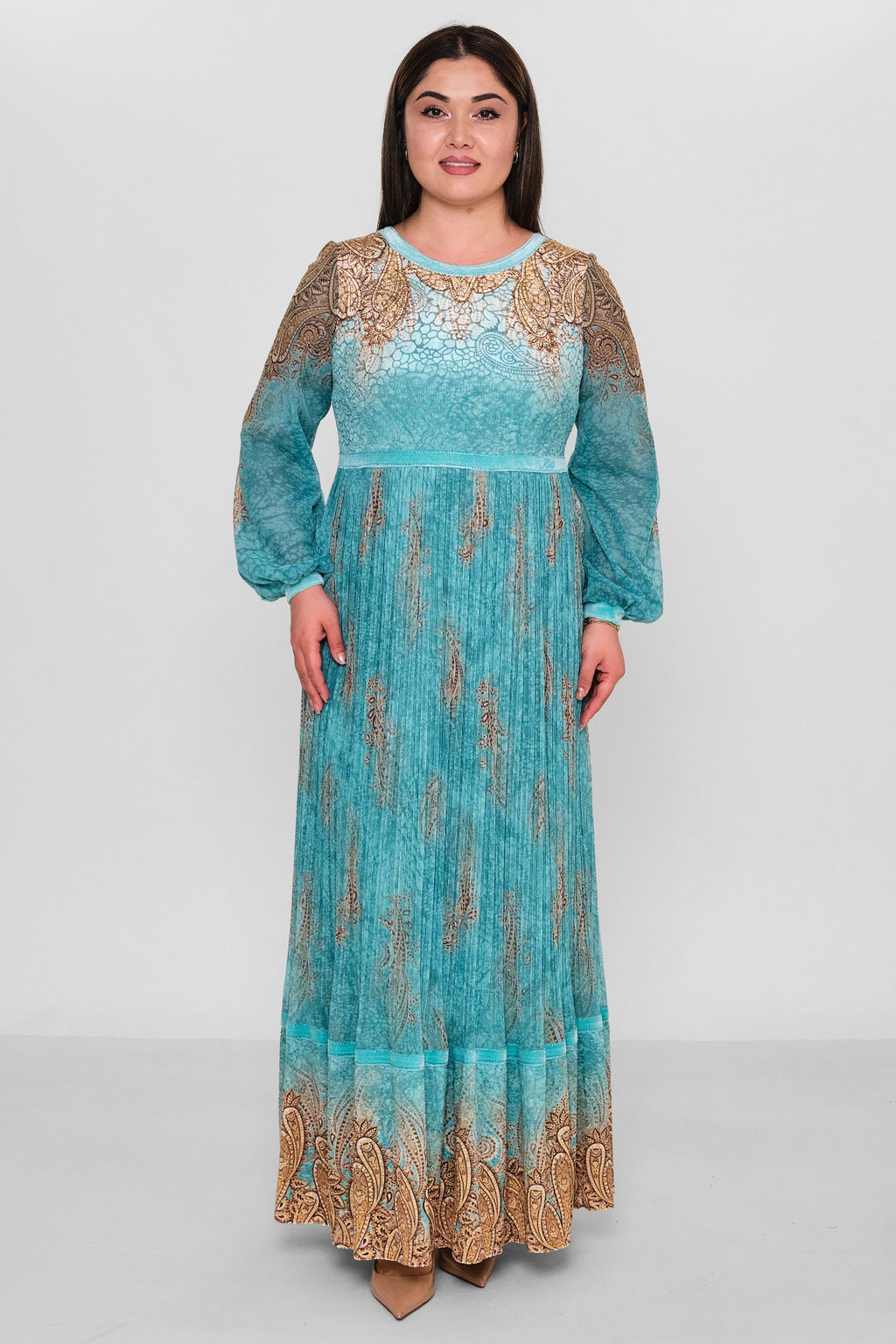 Ksas - Plus Size Dress (KSAS32404) - 8690200143632