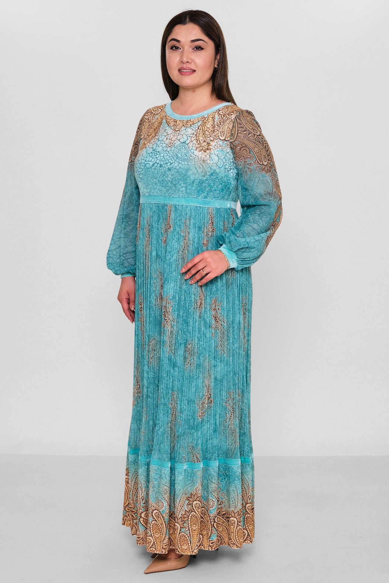 Ksas - Plus Size Dress (KSAS32404) - 8690200143632