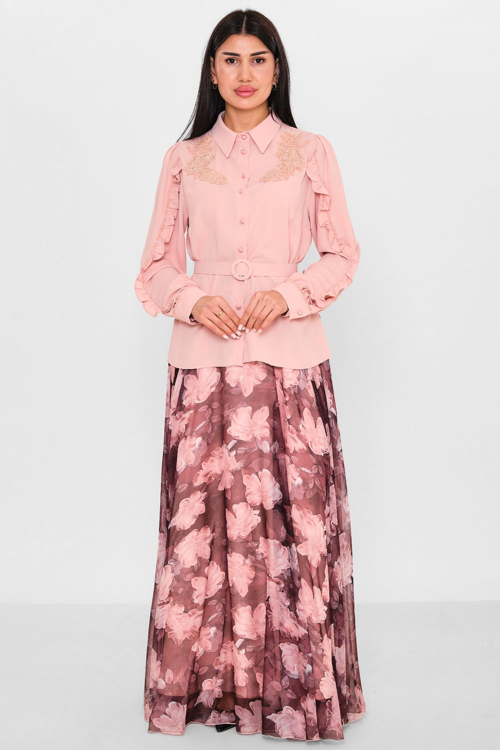 Nupel li̇ne - Plus Size Suit (NPL26Y9146) - 8690200143663