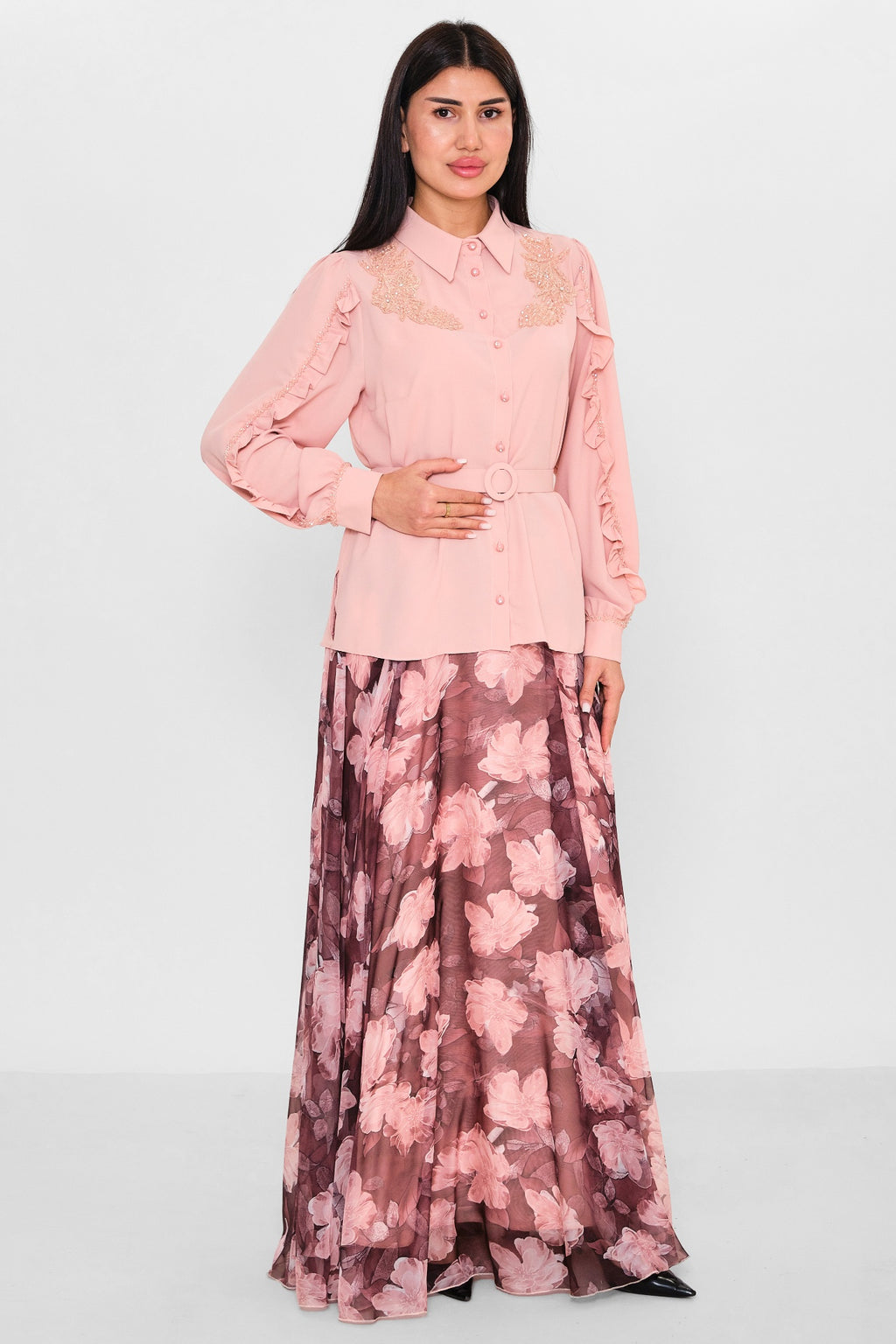 Nupel line - Plus Size Suit (NPL26Y9146) - 8690200143663