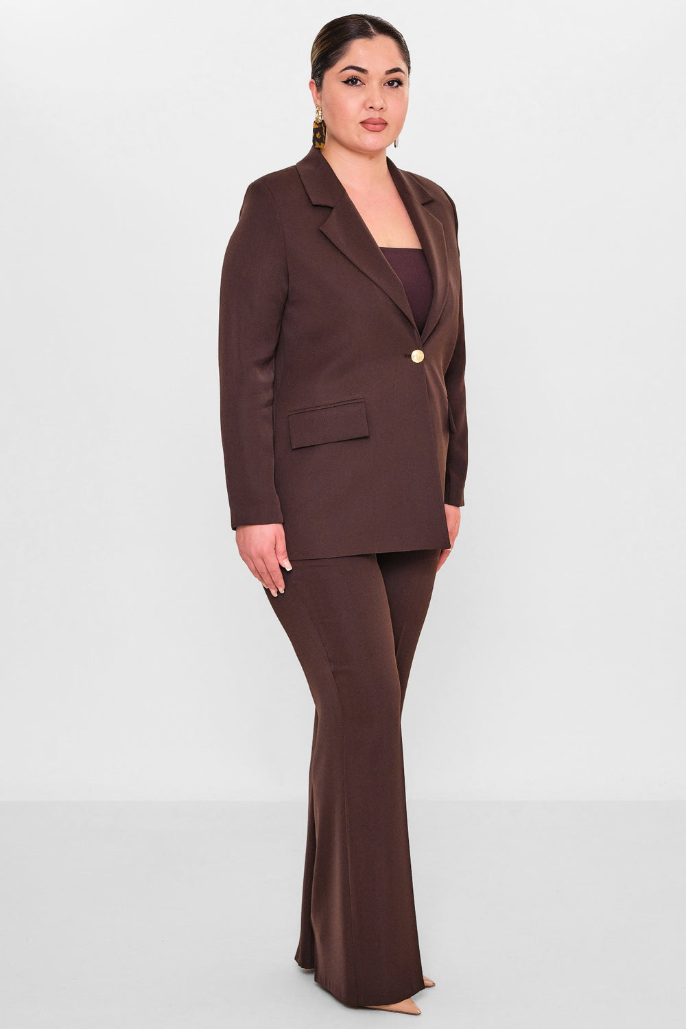 Fi̇more - Plus Size Jacket (FMR26Y8310-20) - 8690200143694
