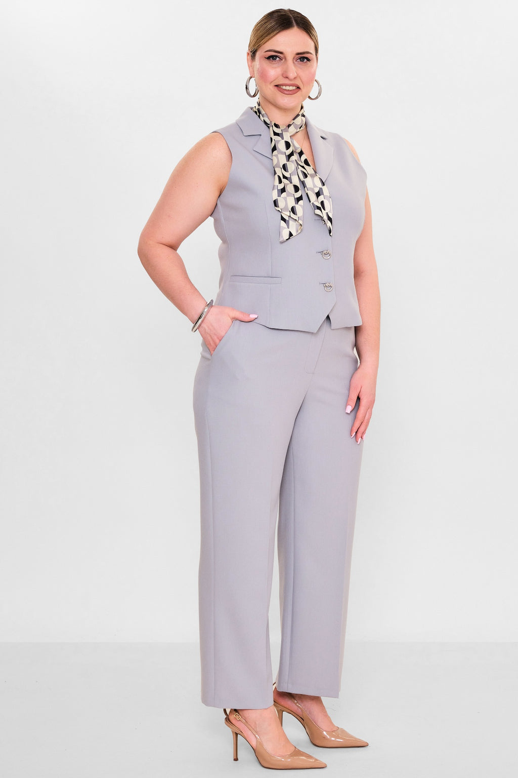 Dayi - Plus Size Suit (BDY26Y44269) - 8690200143861