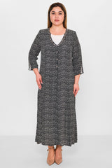 Gumanize - Plus Size Dress (GMZ2026-92-7802) - 8690200144004