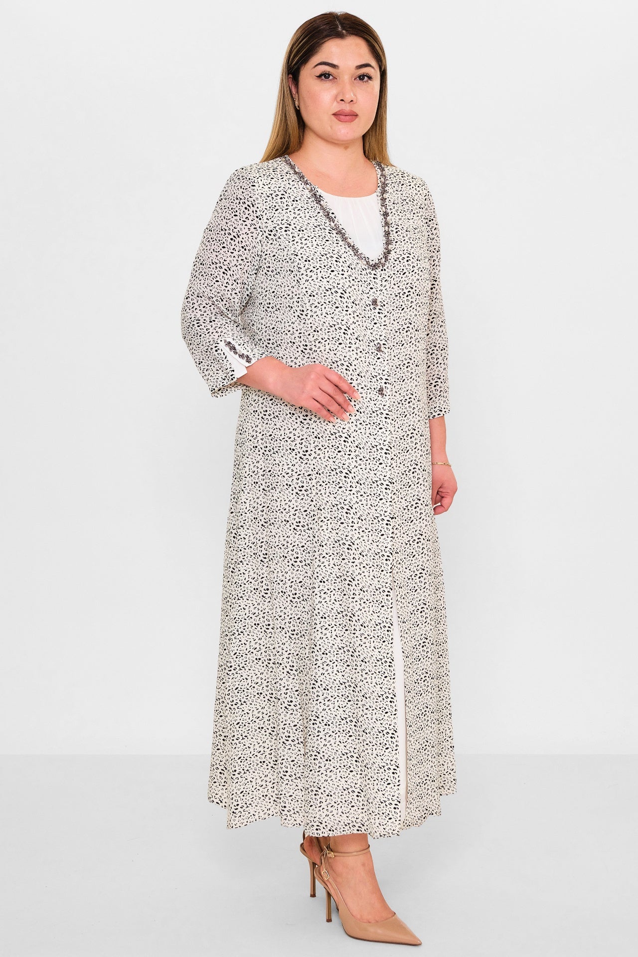 Gumanize - Plus Size Dress (GMZ2026-92-7802) - 8690200144011