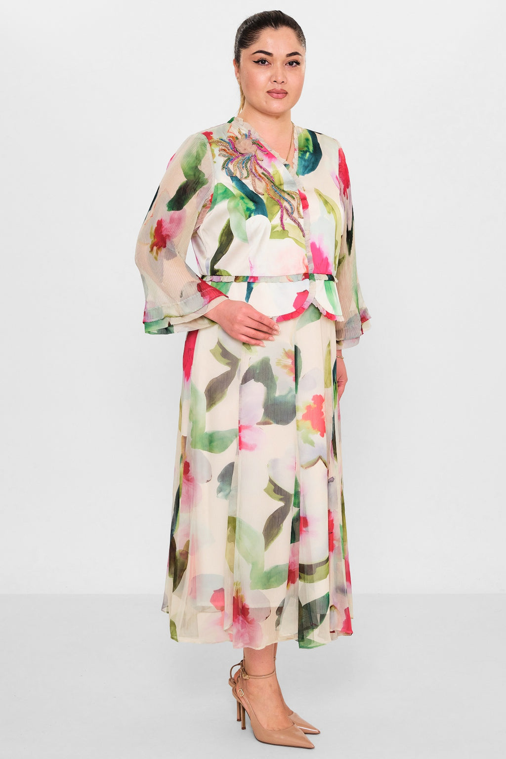Gumanize - Plus Size Dress (GMZ2025-499-7531) - 8690200144042