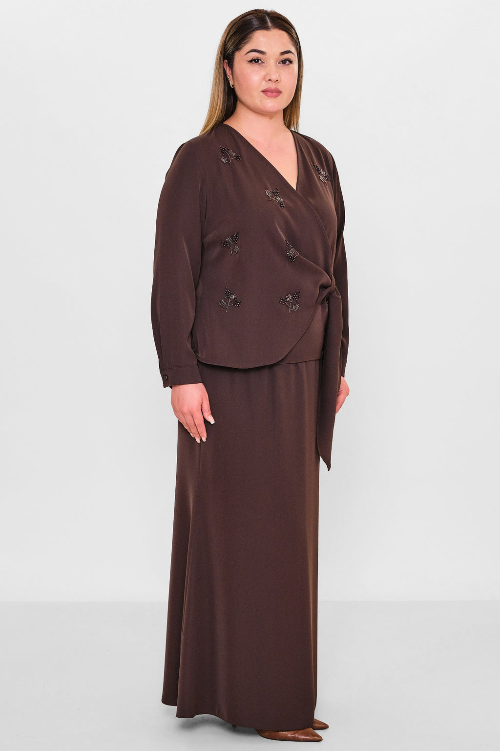 Dress port - Plus Size Suit (DSP26Y3440) - 8690200144103