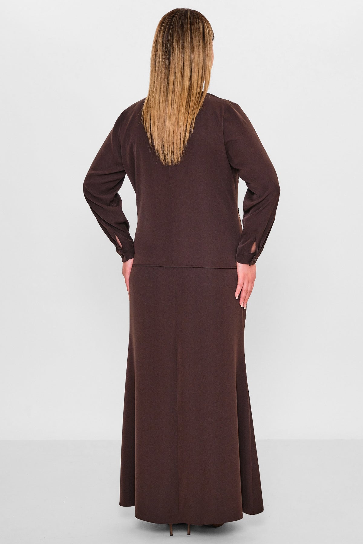 Dress port - Plus Size Suit (DSP26Y3440) - 8690200144103