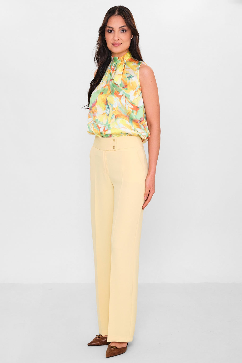 Selen - Plus Size Trousers (SLN26Y31890) - 8690200144110