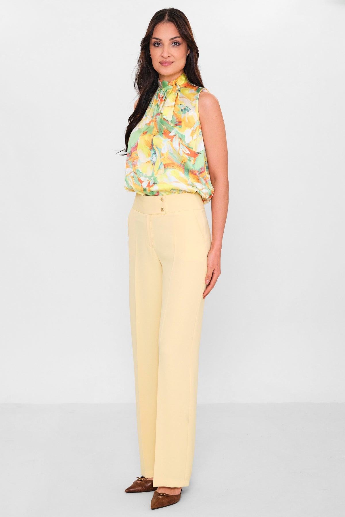 Selen - Plus Size Trousers (SLN26Y31890) - 8690200144110