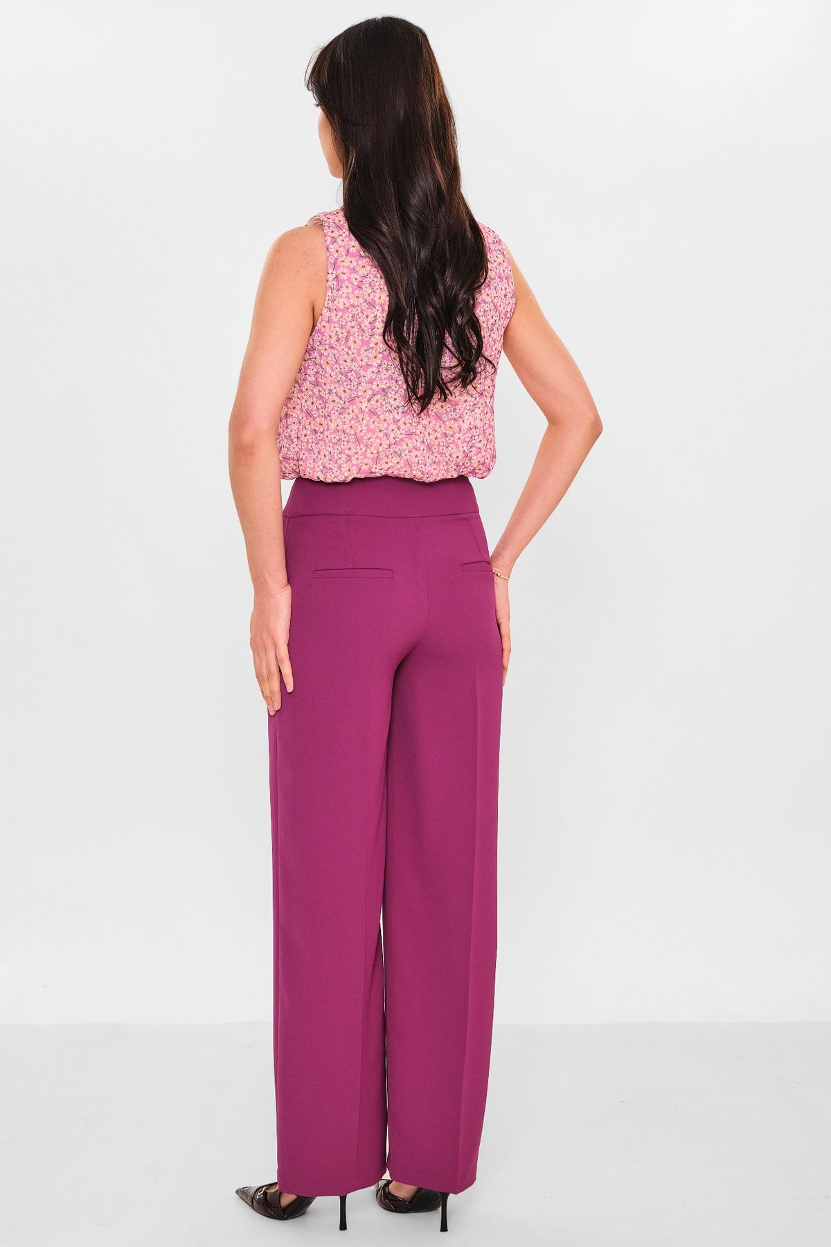 Selen - Plus Size Trousers (SLN26Y31890) - 8690200144127