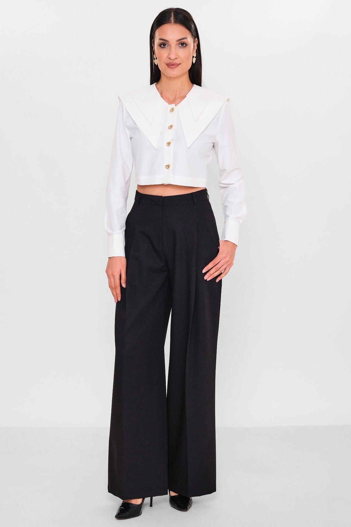 Mamulier - Plus Size Trousers (MML26Y6898) - 8690200144196