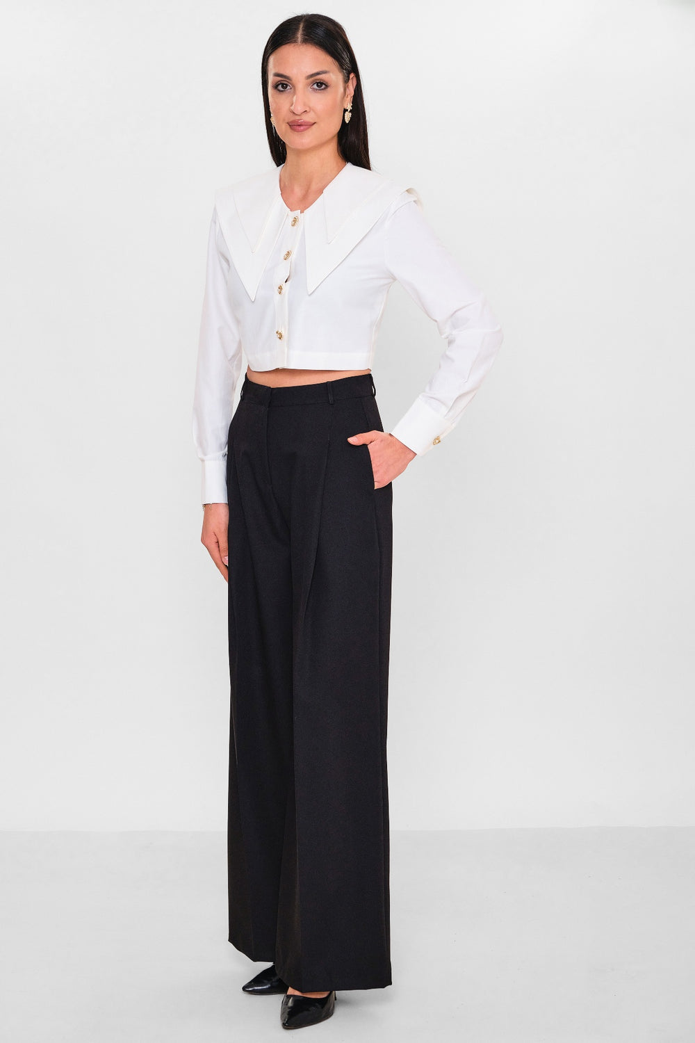 Mamulier - Plus Size Trousers (MML26Y6898) - 8690200144196