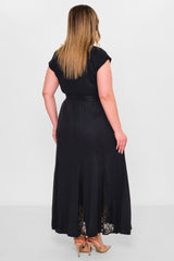 Dress port - Plus Size Dress (DSP26Y5734) - 8690200144547