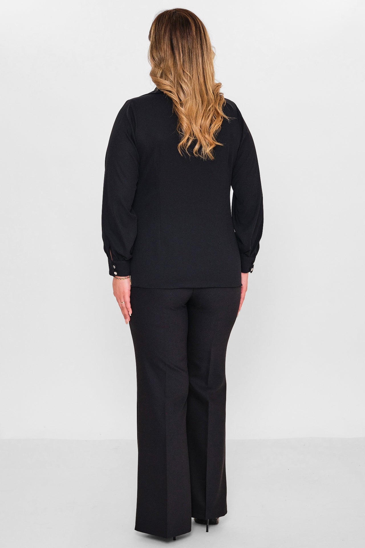 Ki̇fayet - Plus Size Shirt (KFY26Y18701-01) - 8690200144646