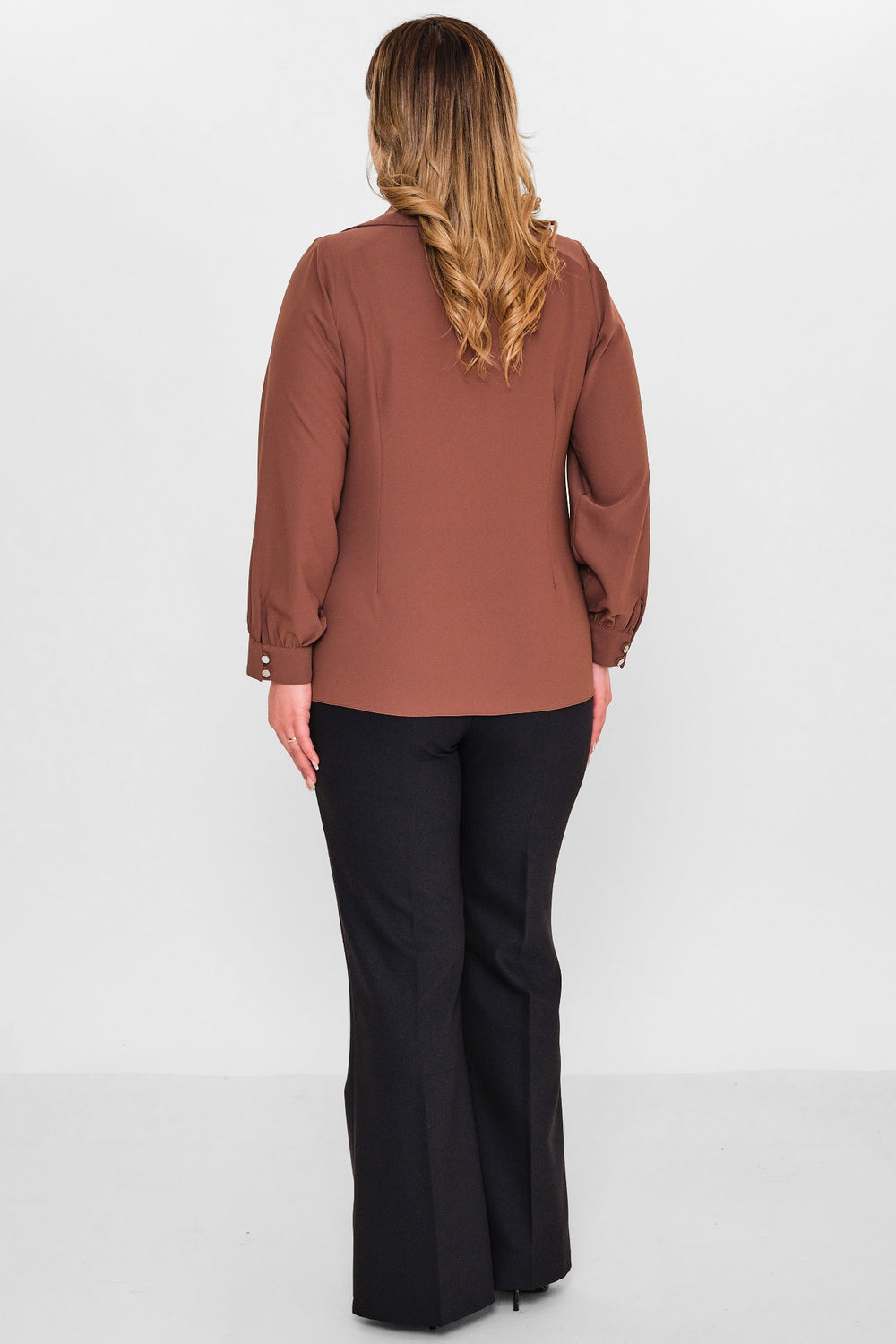 Ki̇fayet - Plus Size Shirt (KFY26Y18701-01) - 8690200144653