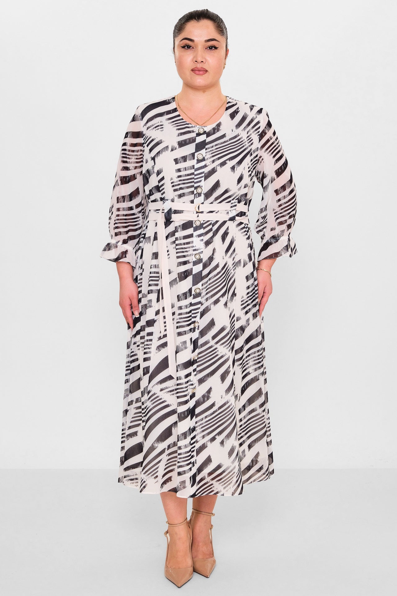 Gumanize - Plus Size Dress (GMZ2026-545-8131) - 8690200144783