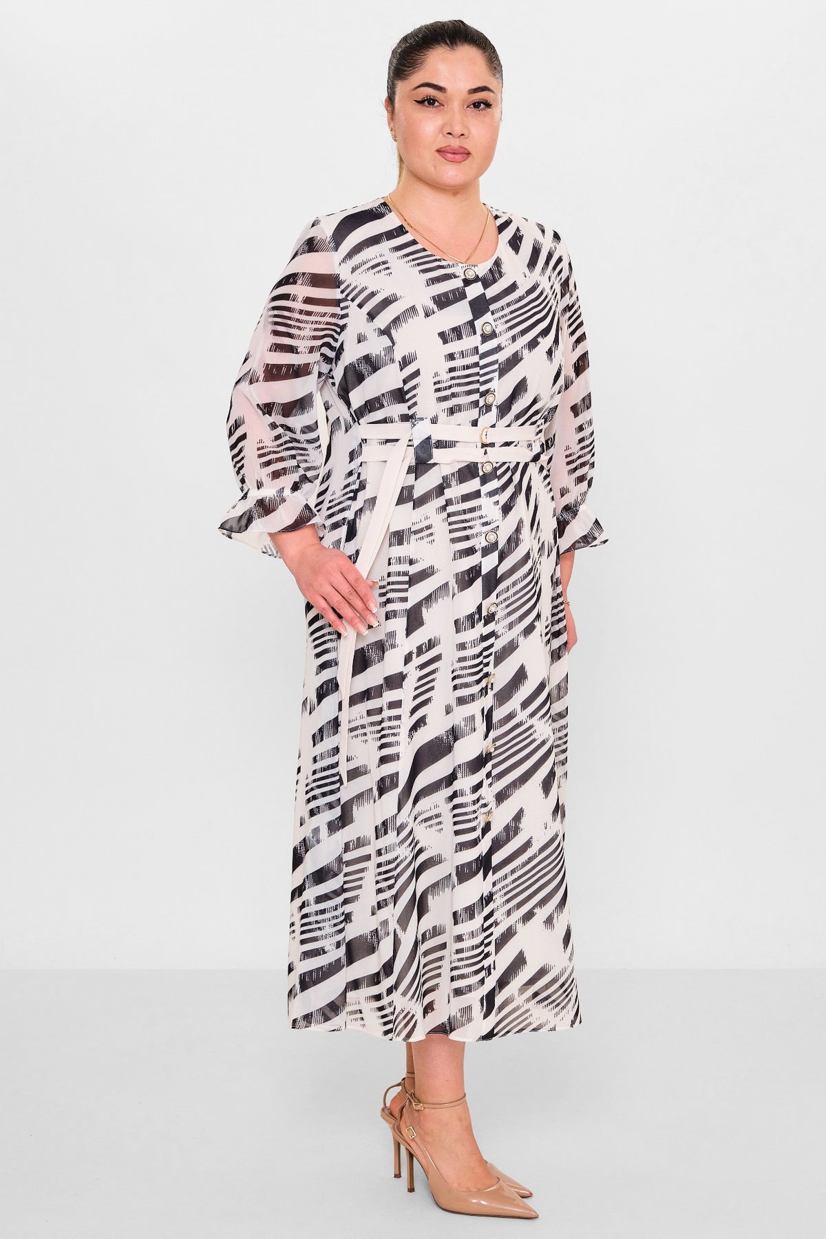 Gumanize - Plus Size Dress (GMZ2026-545-8131) - 8690200144783