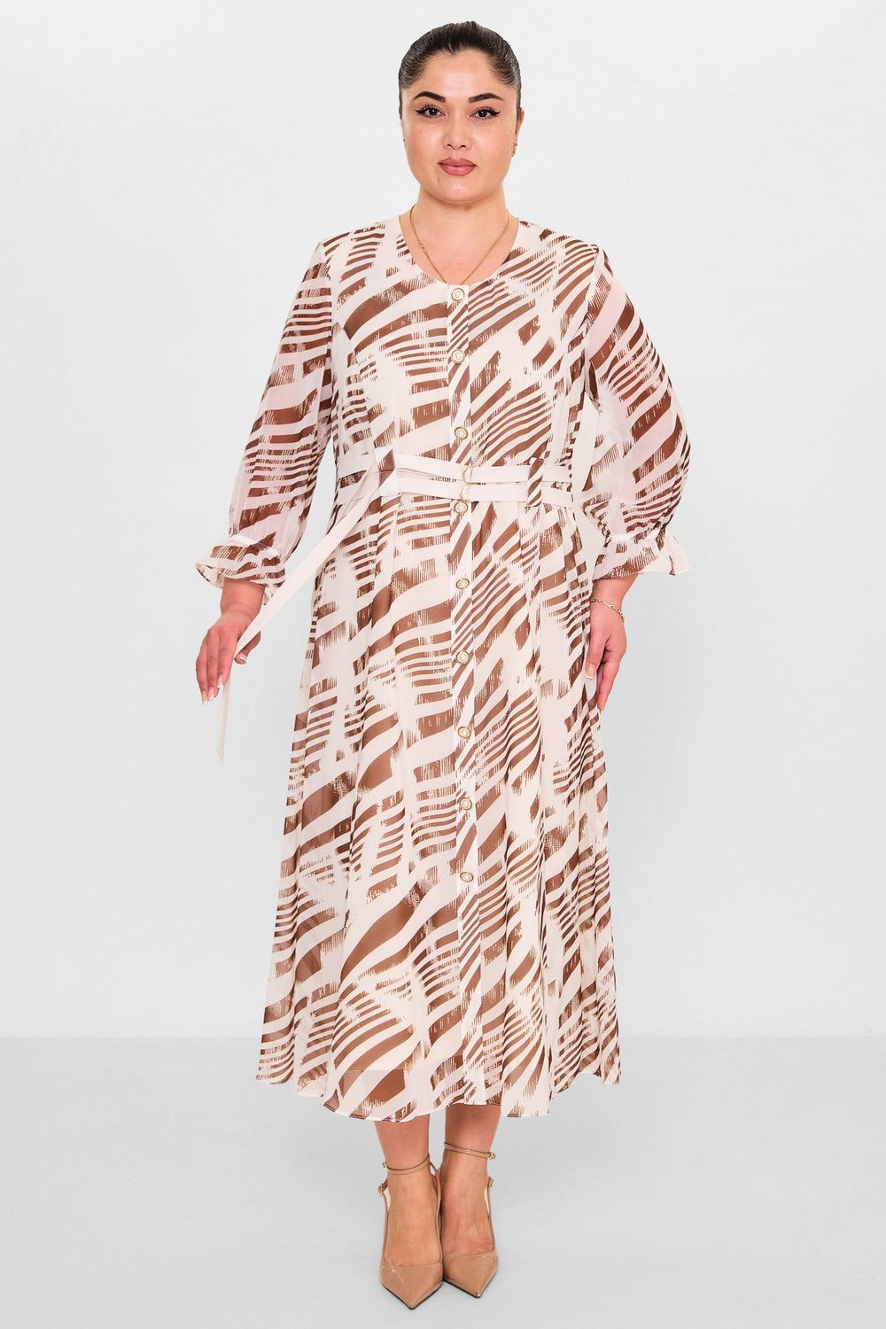 Gumanize - Plus Size Dress (GMZ2026-545-8131) - 8690200144790