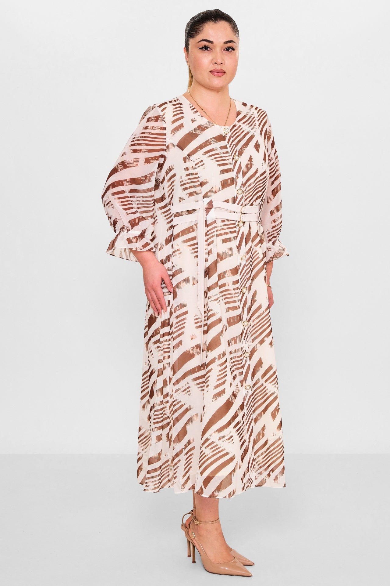 Gumanize - Plus Size Dress (GMZ2026-545-8131) - 8690200144790