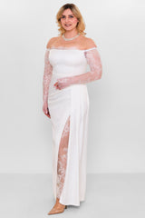 Kedma - Plus Size Dress (KDM26Y8-98361X) - 8690200144813