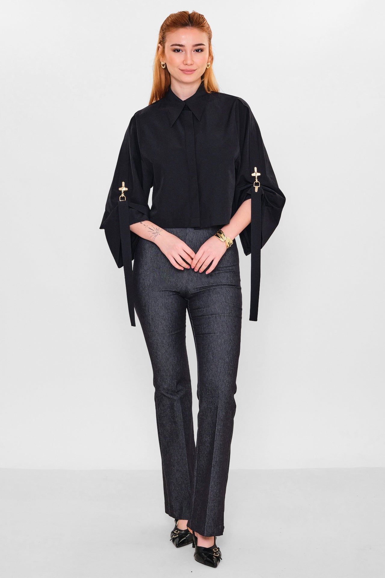 Mamulier - Plus Size Shirt (MML26Y7010) - 8690200145001