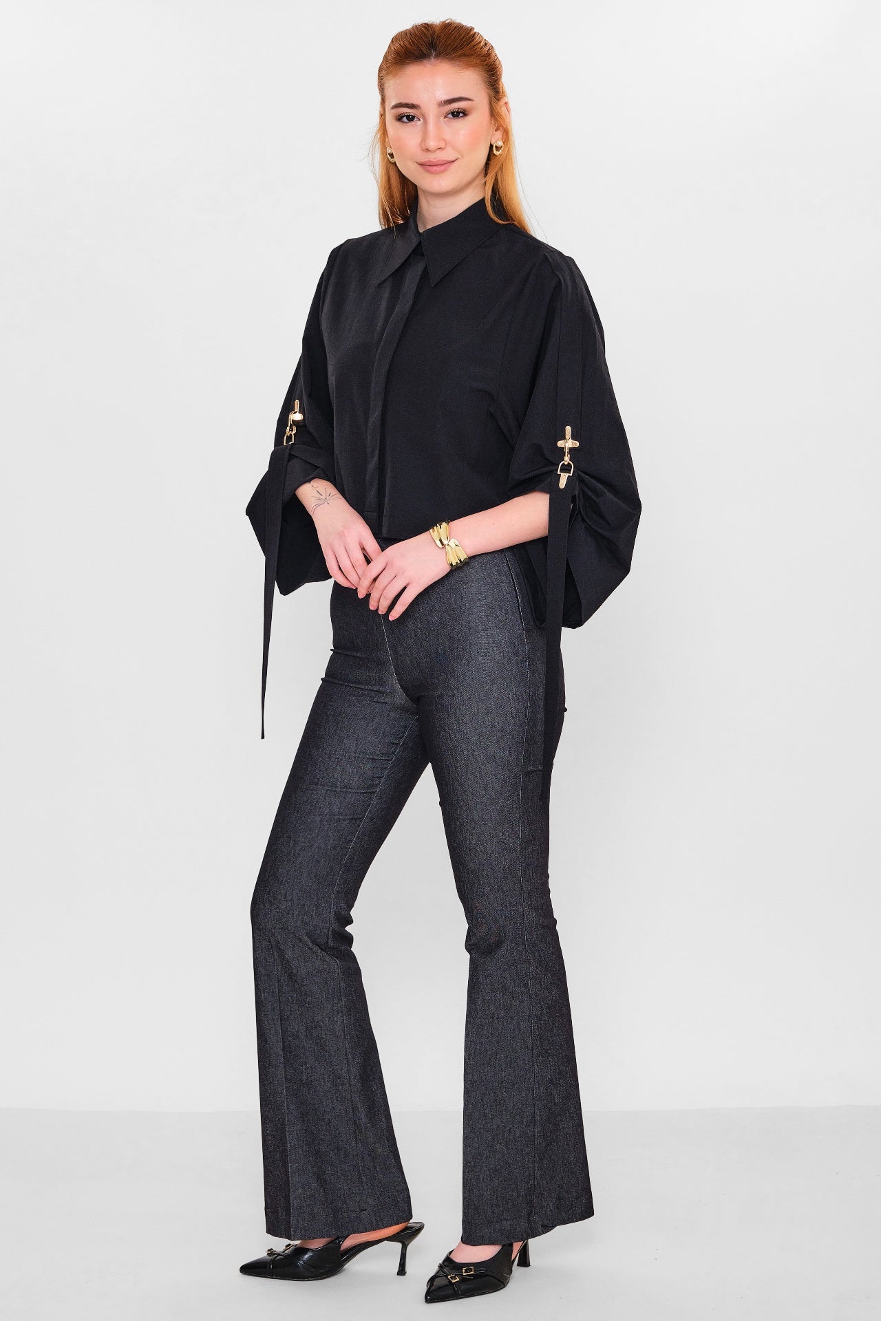 Mamulier - Plus Size Shirt (MML26Y7010) - 8690200145001