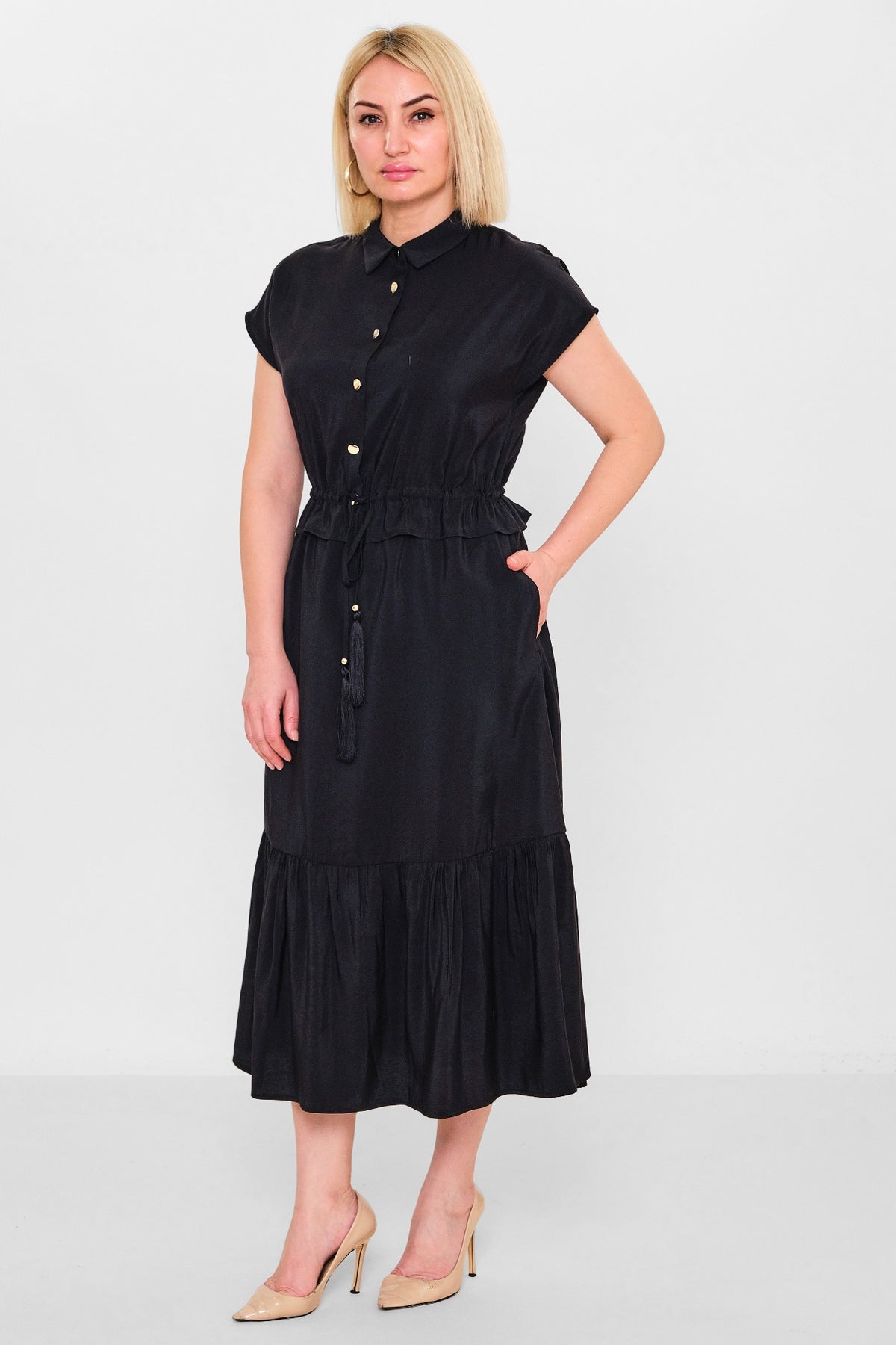 Revaro - Regular Size Dress (RVR26YS-9085) - 8690200145230