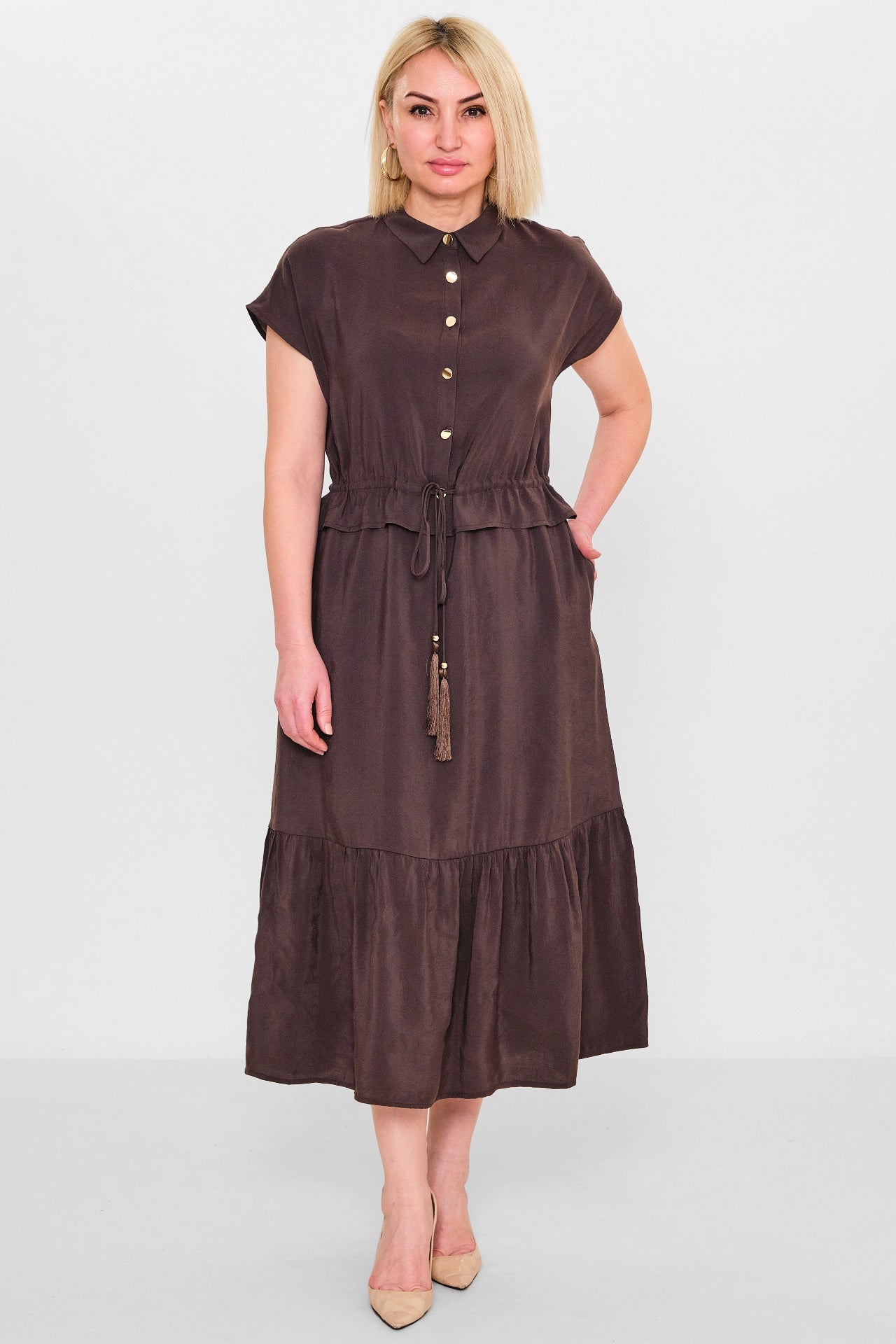 Revaro - Regular Size Dress (RVR26YS-9085) - 8690200145247