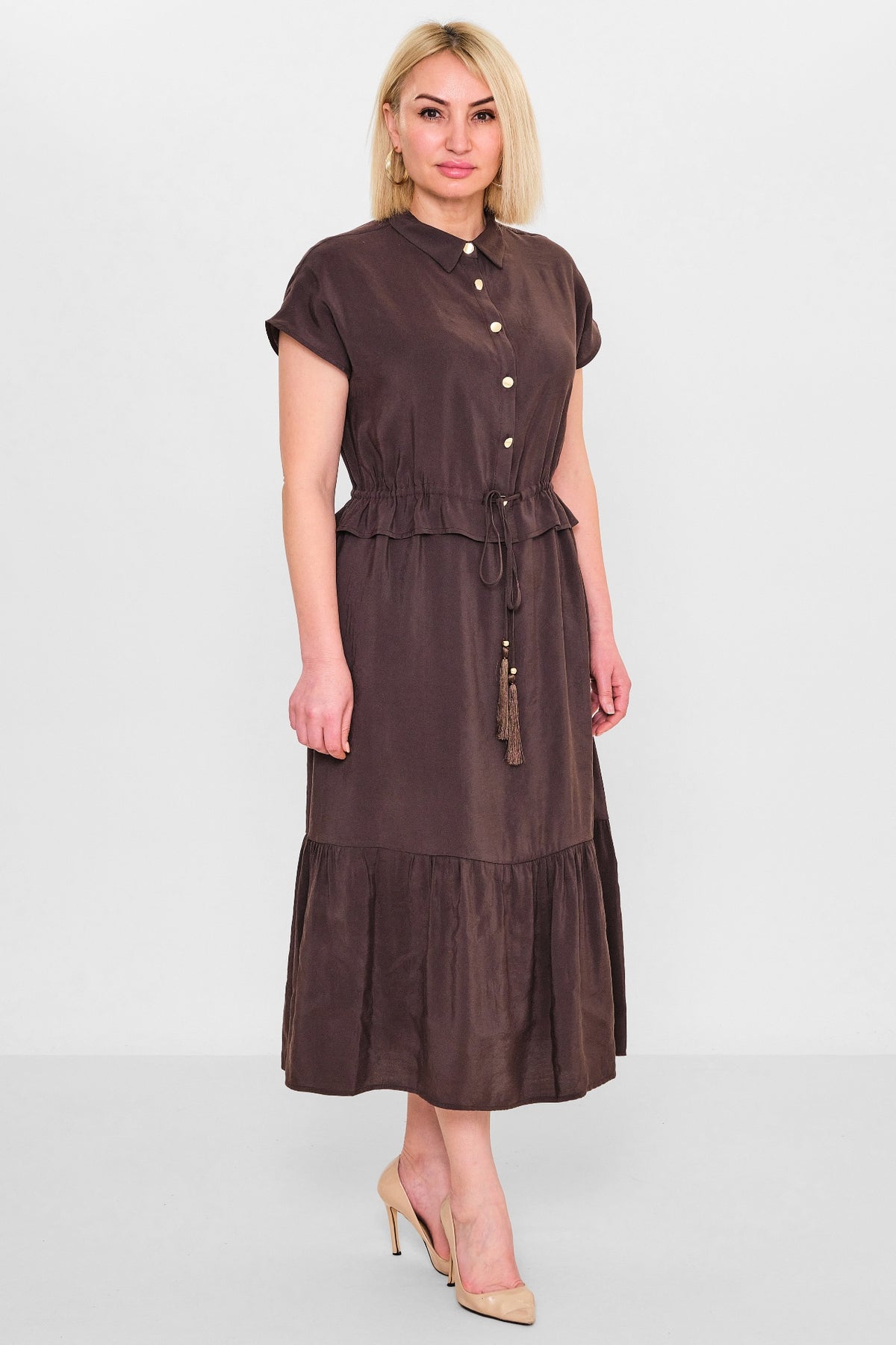 Revaro - Regular Size Dress (RVR26YS-9085) - 8690200145247