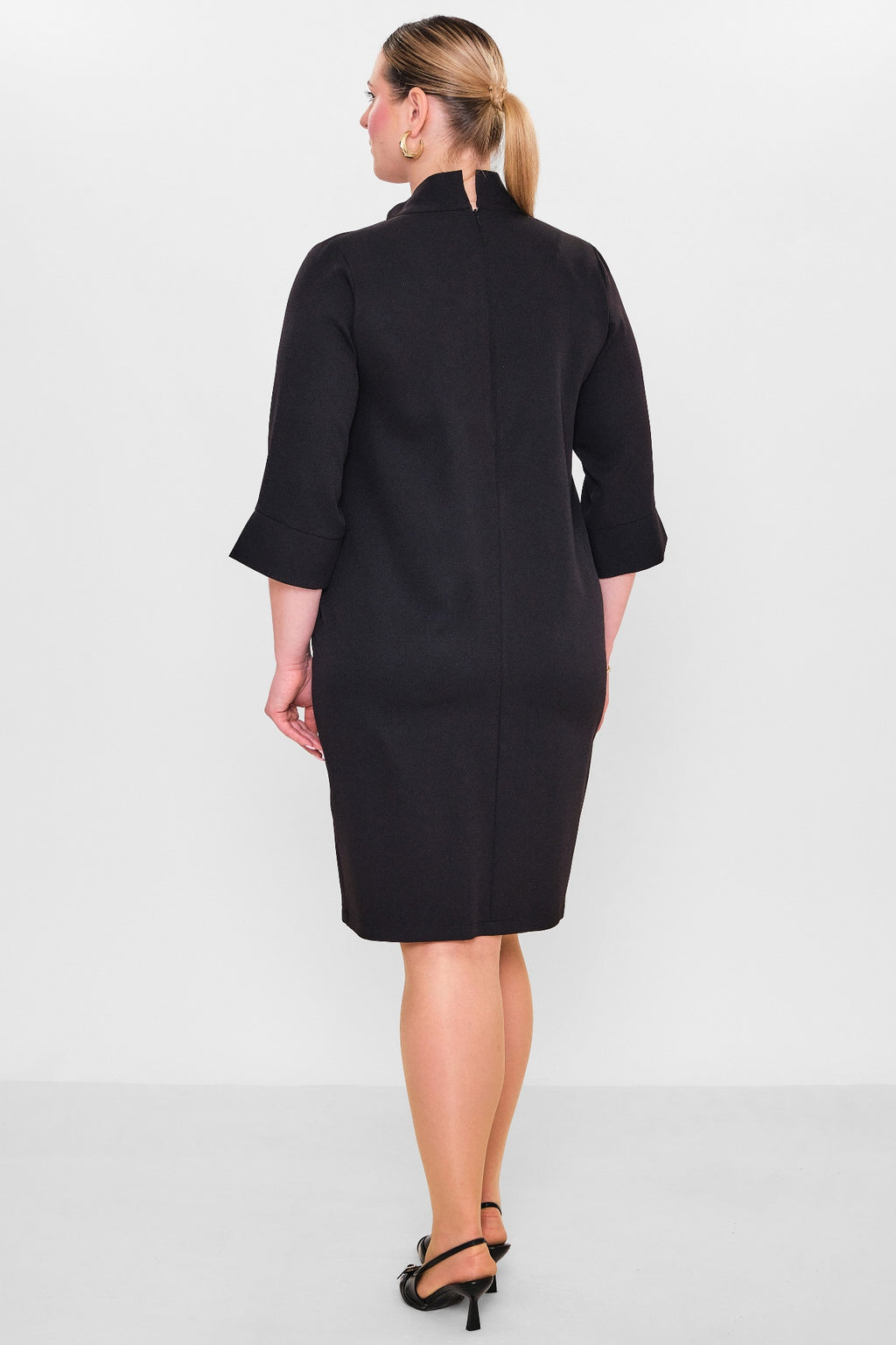 Ebberro - Plus Size Dress (EBR26Y6113BB) - 8690200145254