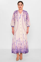 Gumanize - Plus Size Dress (GMZ2026-176-7772) - 8690200145605
