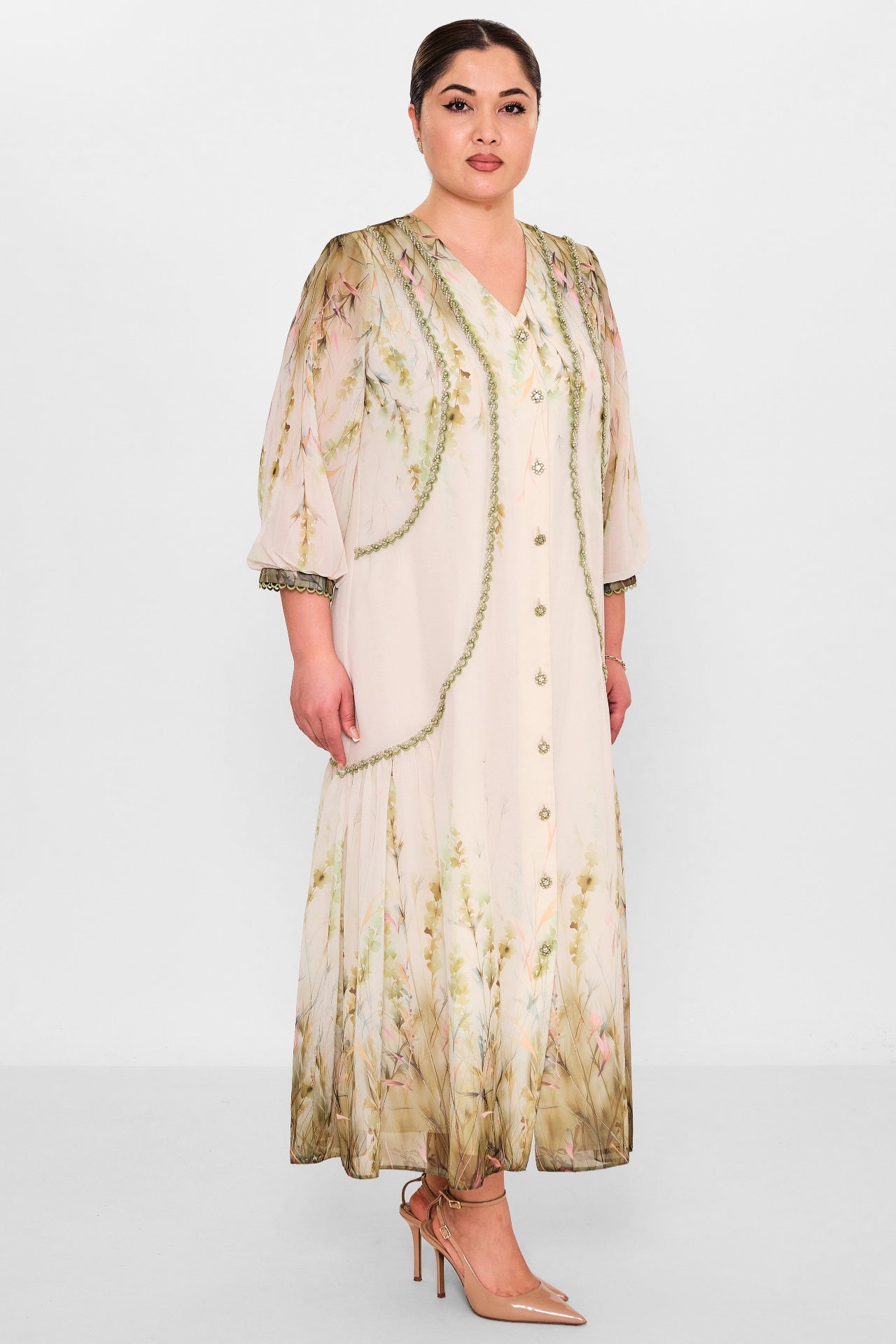 Gumanize - Plus Size Dress (GMZ2026-176-7772) - 8690200145612