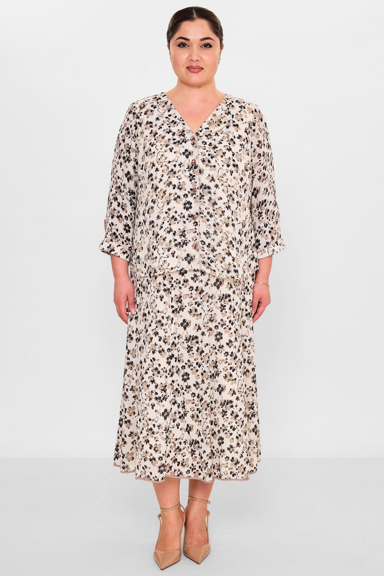 Gumanize - Plus Size Dress (GMZ2026-449-8144) - 8690200145636